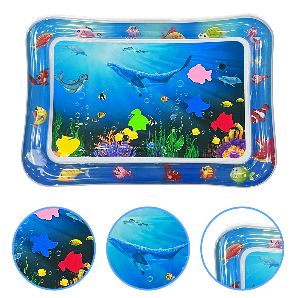 Play Mat - Ocean Animal Pattern Inflatable Water Mat