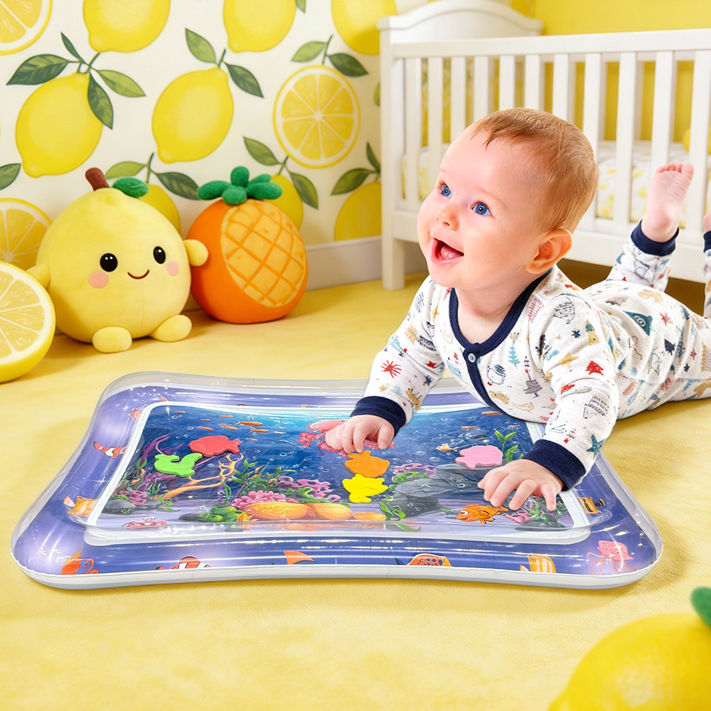 Play Mat - 1 Red Octopus Ocean Theme Inflatable
