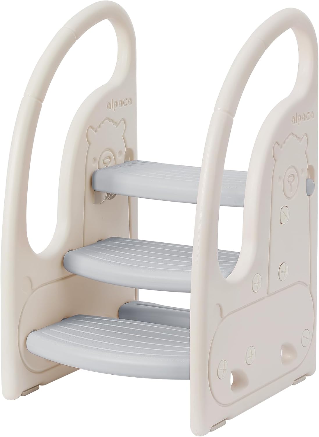 Toddler Learning Tower - Toddler 3 Step Stool Kids Standing