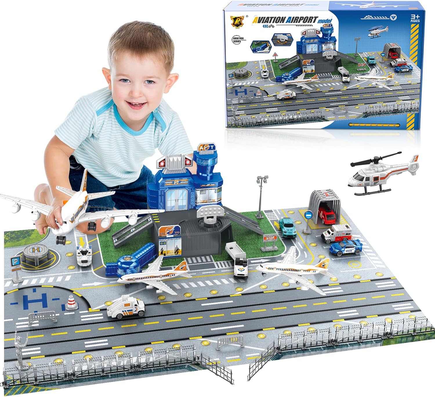 Children's Airport Scene Toy S – Play Mat recenzja i cena
