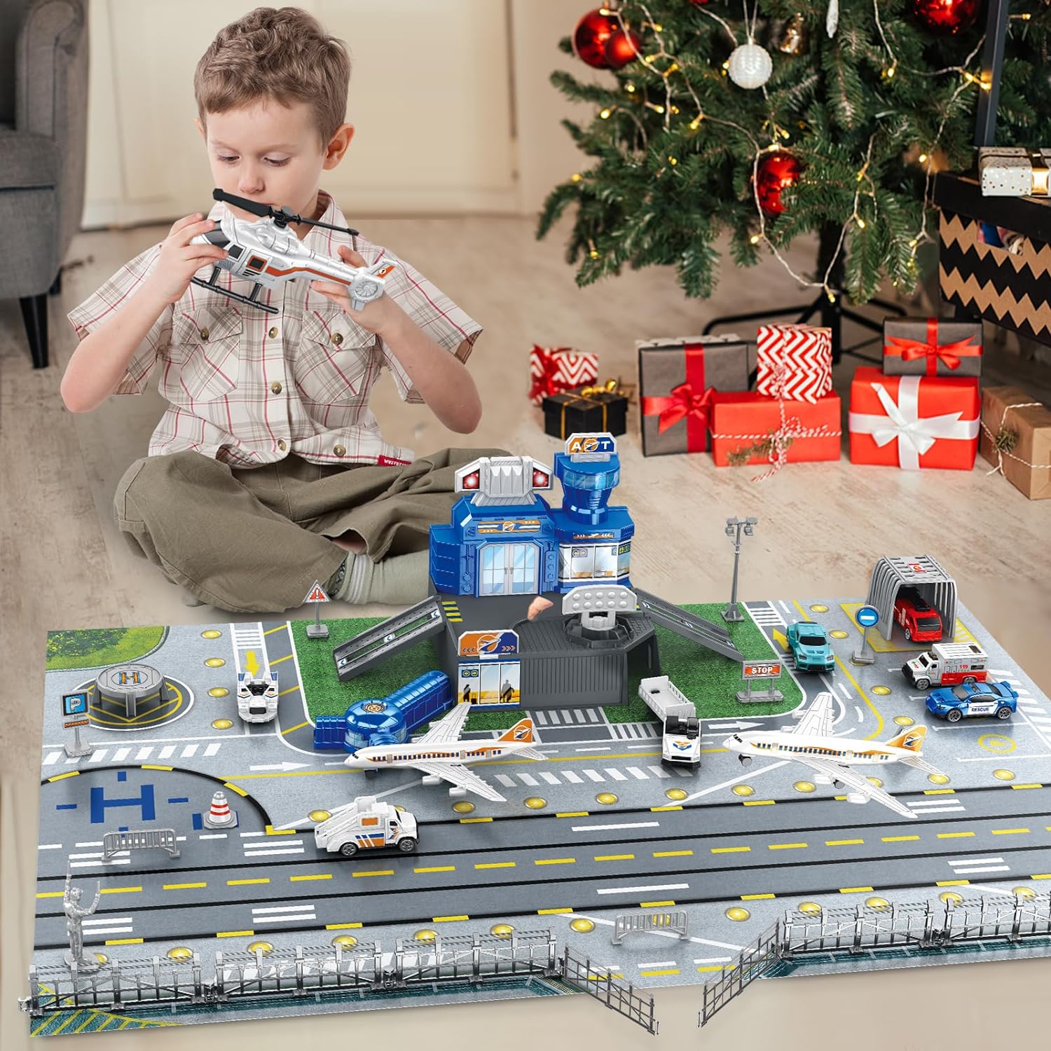 Children's Airport Scene Toy S – Play Mat recenzja i cena