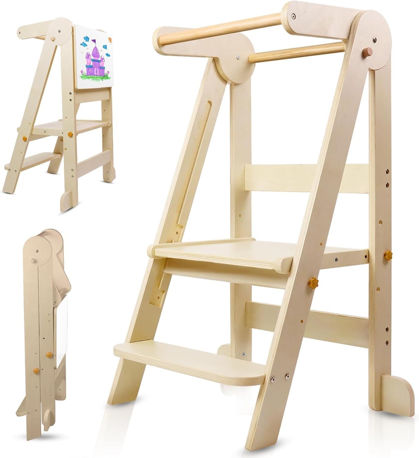 Foldable Toddler Kitchen Tower – Toddler Learning Tower recenzja i cena