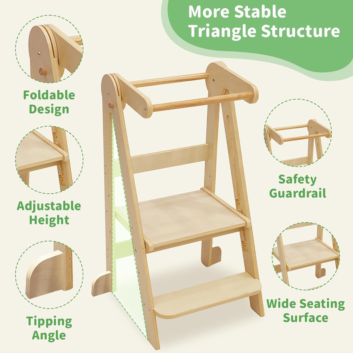 Foldable Toddler Kitchen Tower – Toddler Learning Tower recenzja i cena