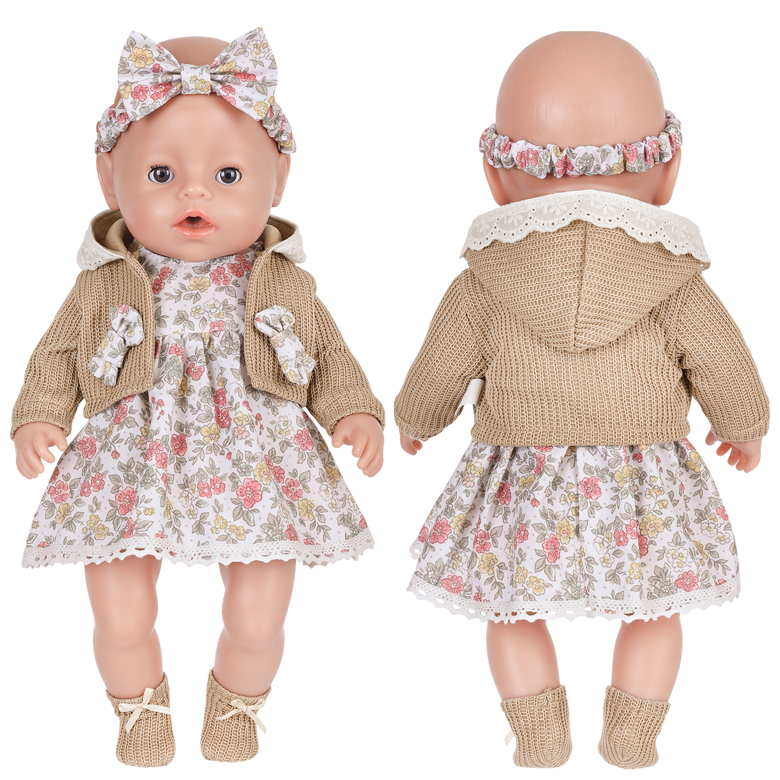 Cute Doll Clothes for 16-18 In – Baby Products Set recenzja i cena