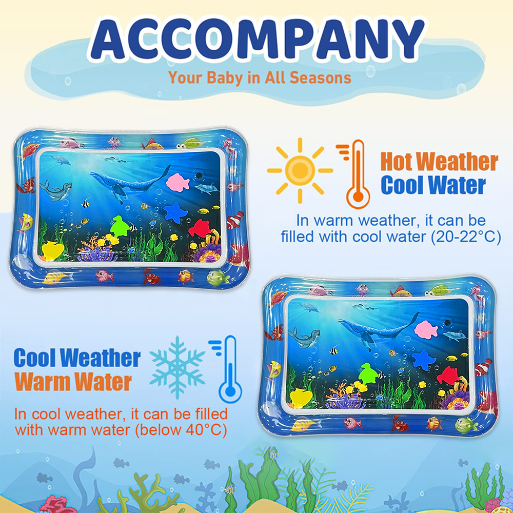 Ocean Animal Pattern Inflatabl – Play Mat recenzja i cena