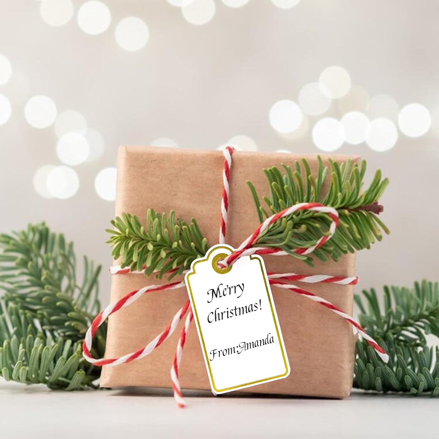 Gold Foil Gift Tags with Strin – Baby Products Gift recenzja i cena