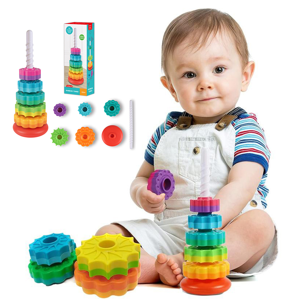 Rainbow-Tower Toy Toddler Mont – Toddler Learning Tower recenzja i cena
