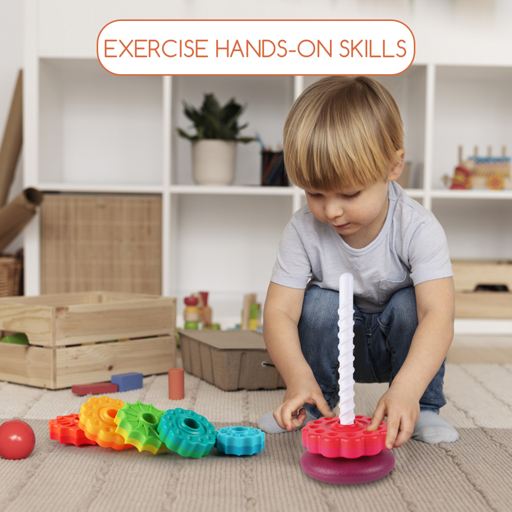 Rainbow-Tower Toy Toddler Mont – Toddler Learning Tower recenzja i cena