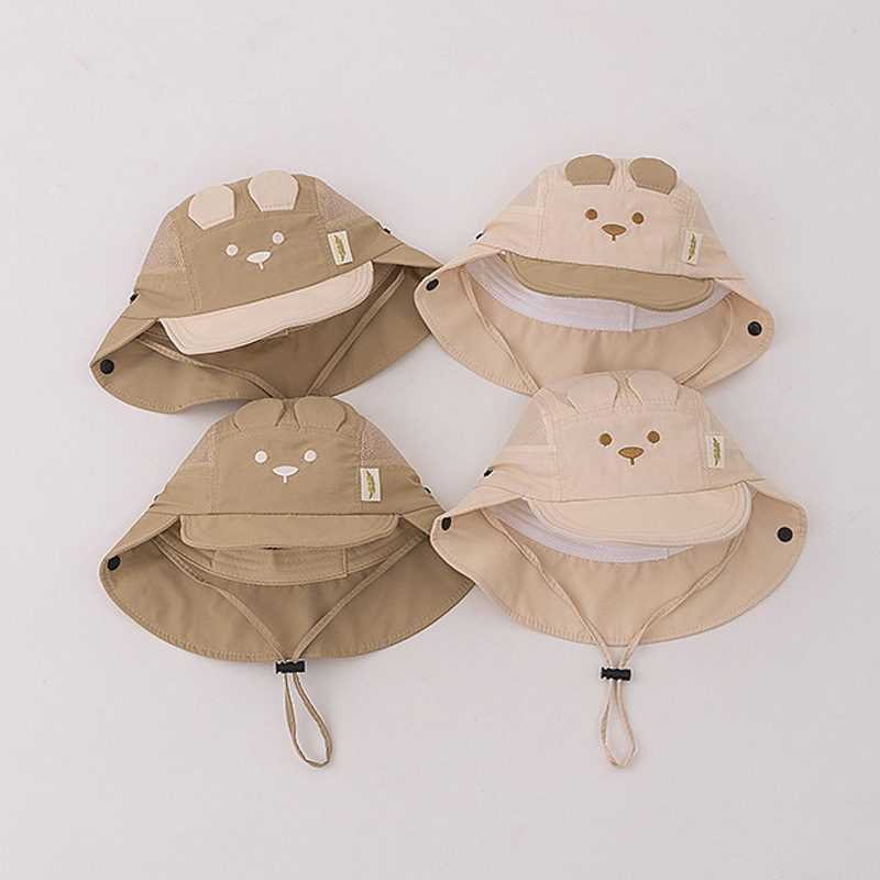 Summer Baby Hat Cartoon Bear E – Infant Head Protector recenzja i cena