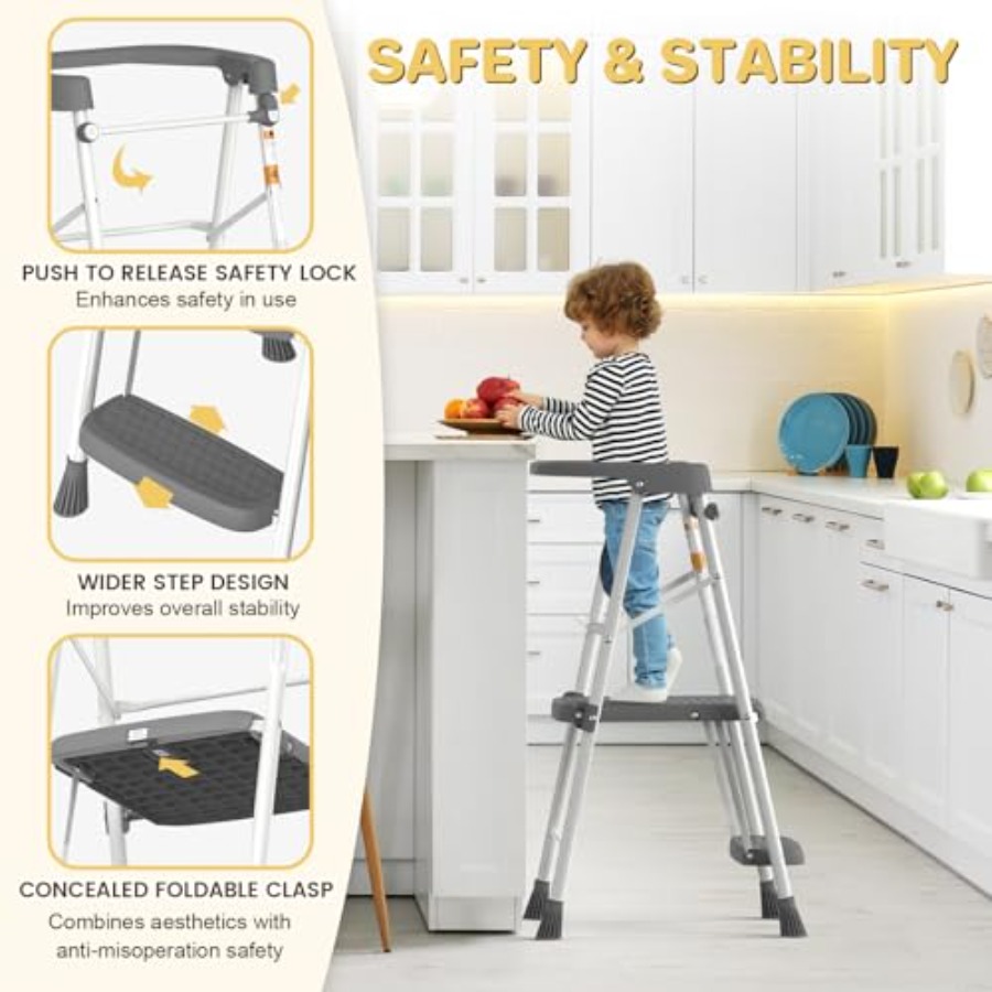 2 Steps Step Stool Toddler Tow – Toddler Learning Tower recenzja i cena