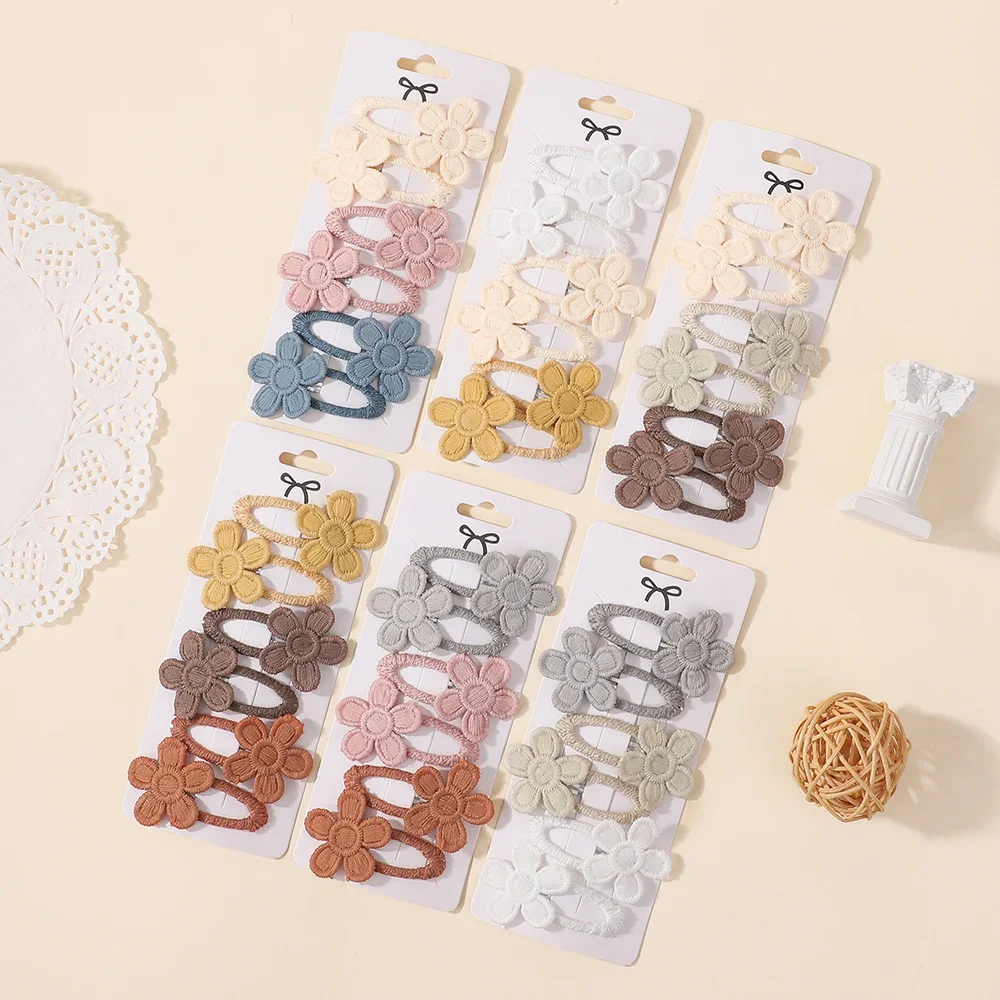 6Pcs/Set Cute Daisy Flower Hai – Baby Products Set recenzja i cena
