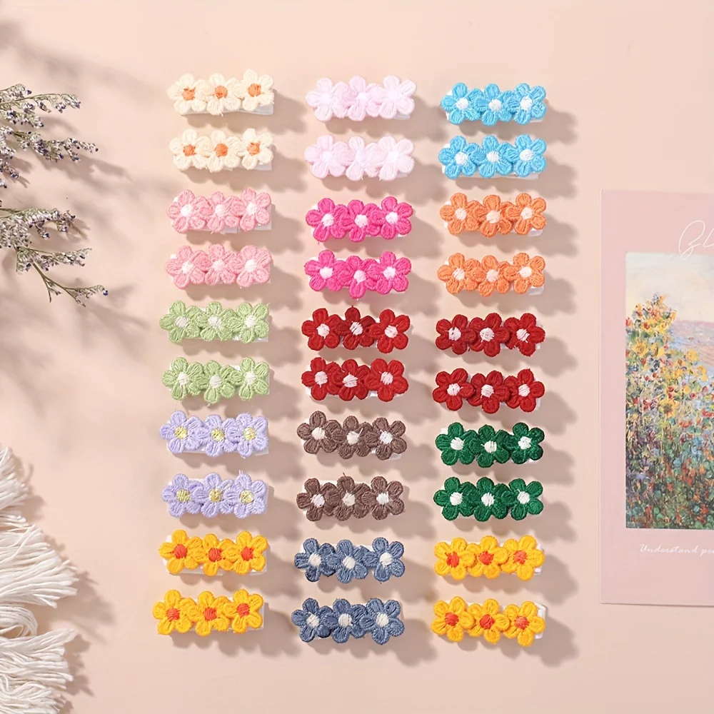 10Pcs/Set Baby Mini Flower Hai – Baby Products Set recenzja i cena