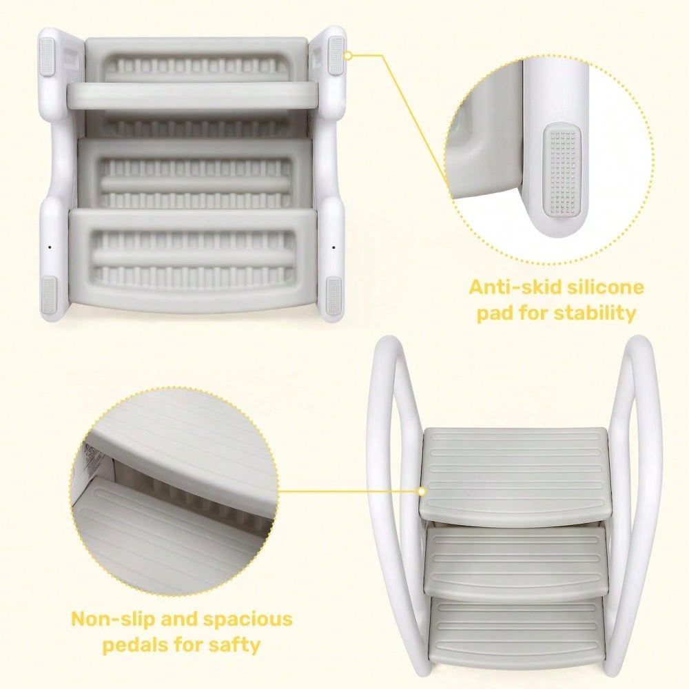 Toddler 3 Step Stool, Plastic  – Toddler Learning Tower recenzja i cena