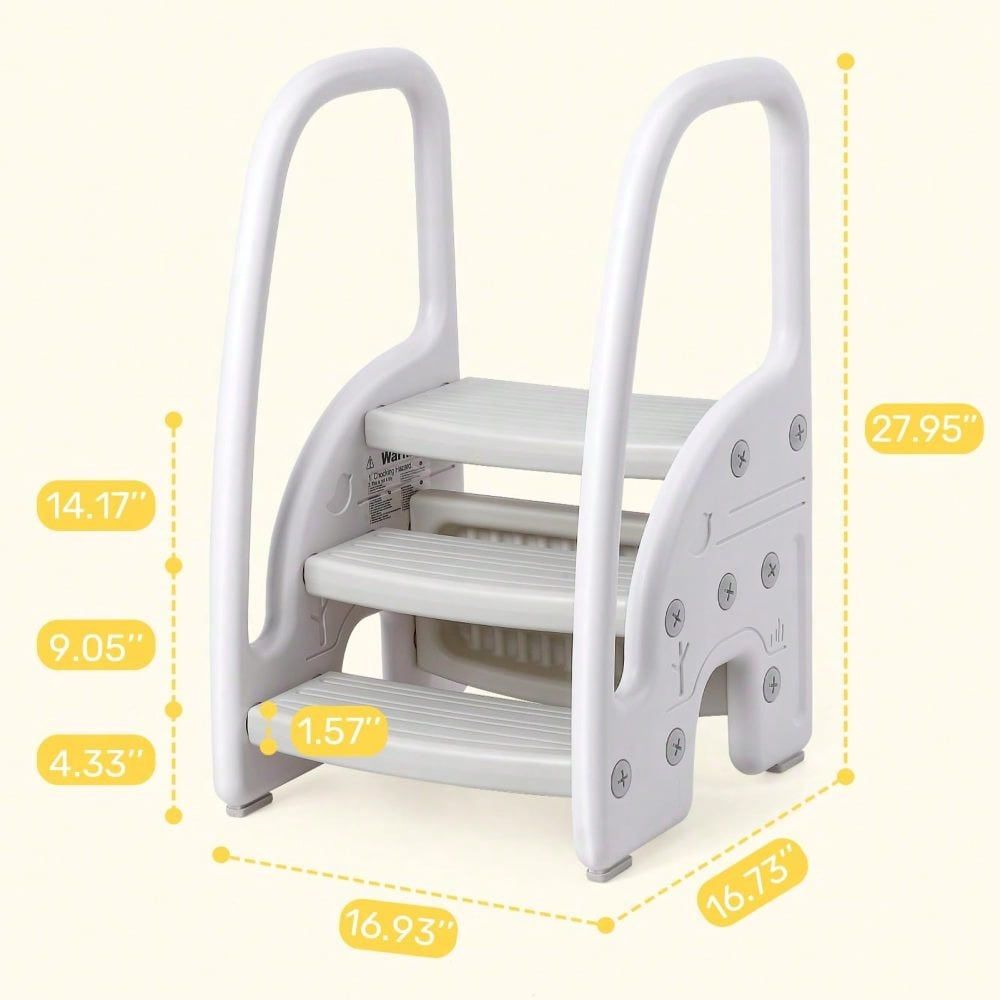 Toddler 3 Step Stool, Plastic  – Toddler Learning Tower recenzja i cena