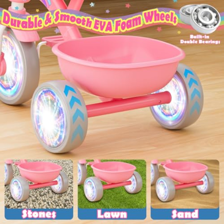 Tricycle for Toddlers 1-3 3-5  – Baby Products Gift recenzja i cena