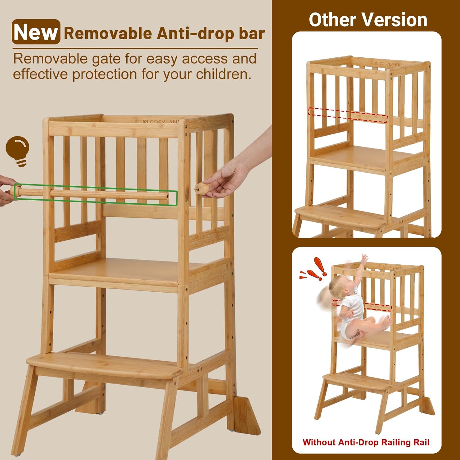 Toddler Standing Tower - Adjus – Toddler Learning Tower recenzja i cena