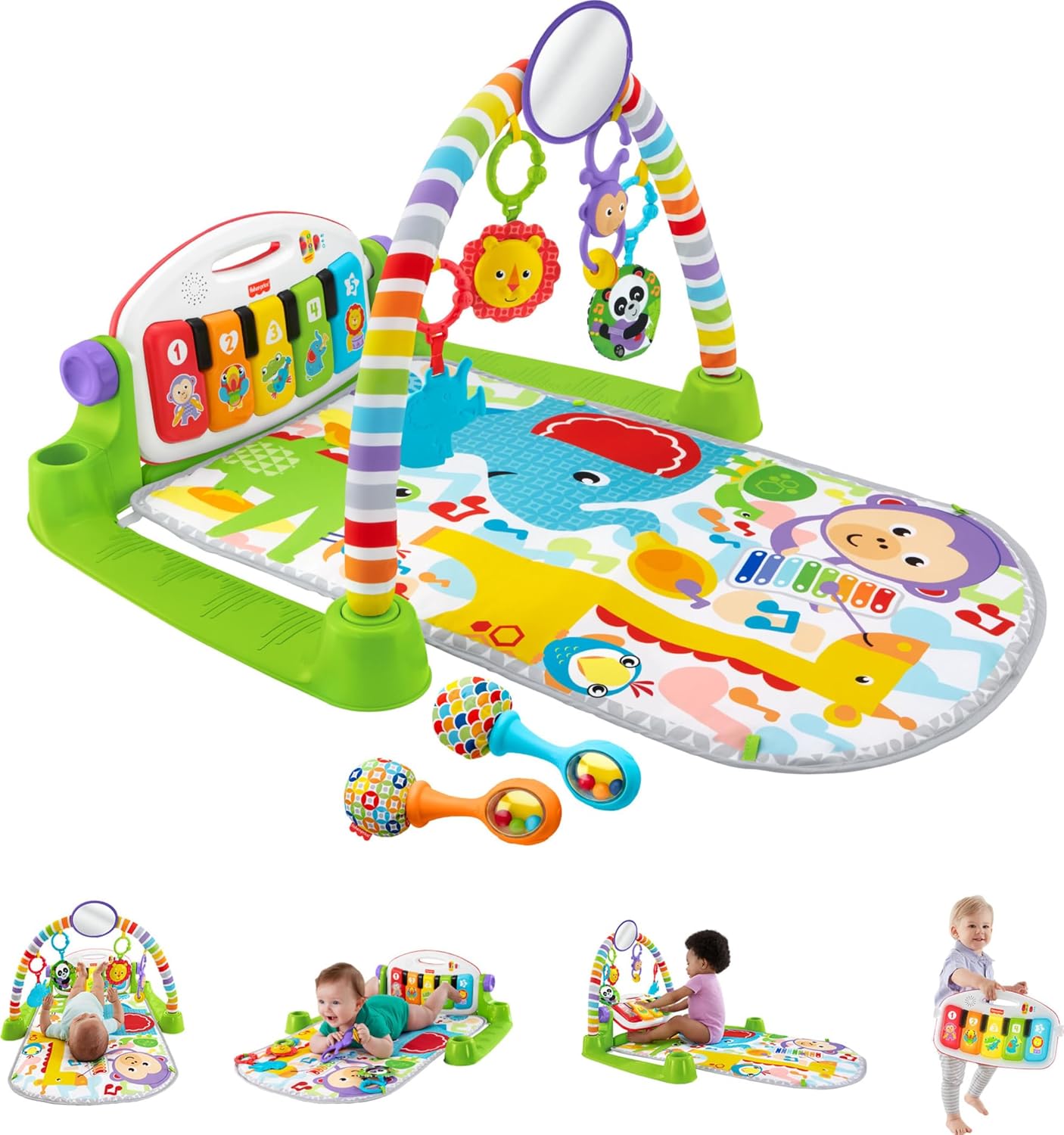 Deluxe Kick & Play Piano Gym w – Play Mat recenzja i cena