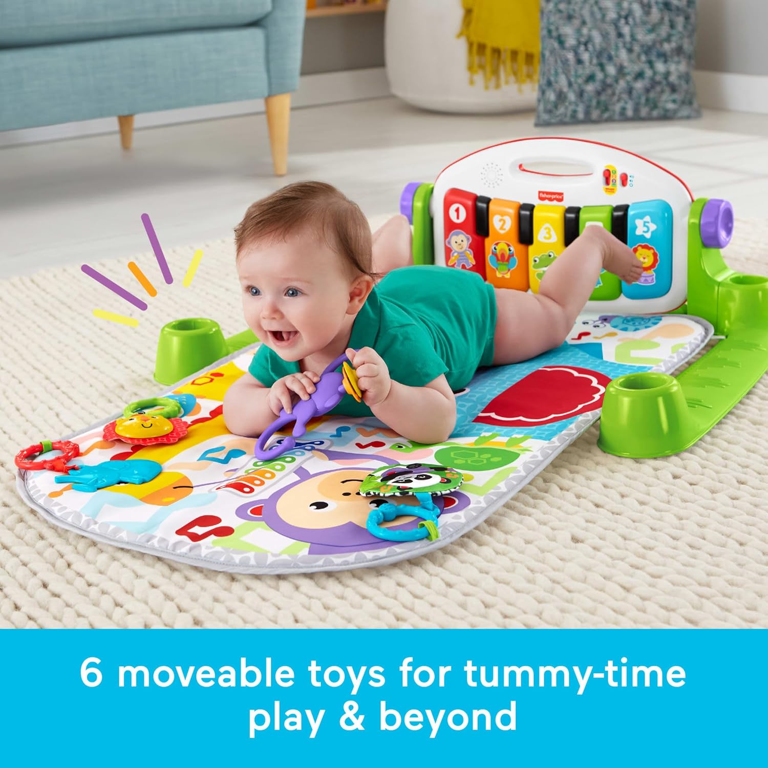 Deluxe Kick & Play Piano Gym w – Play Mat recenzja i cena