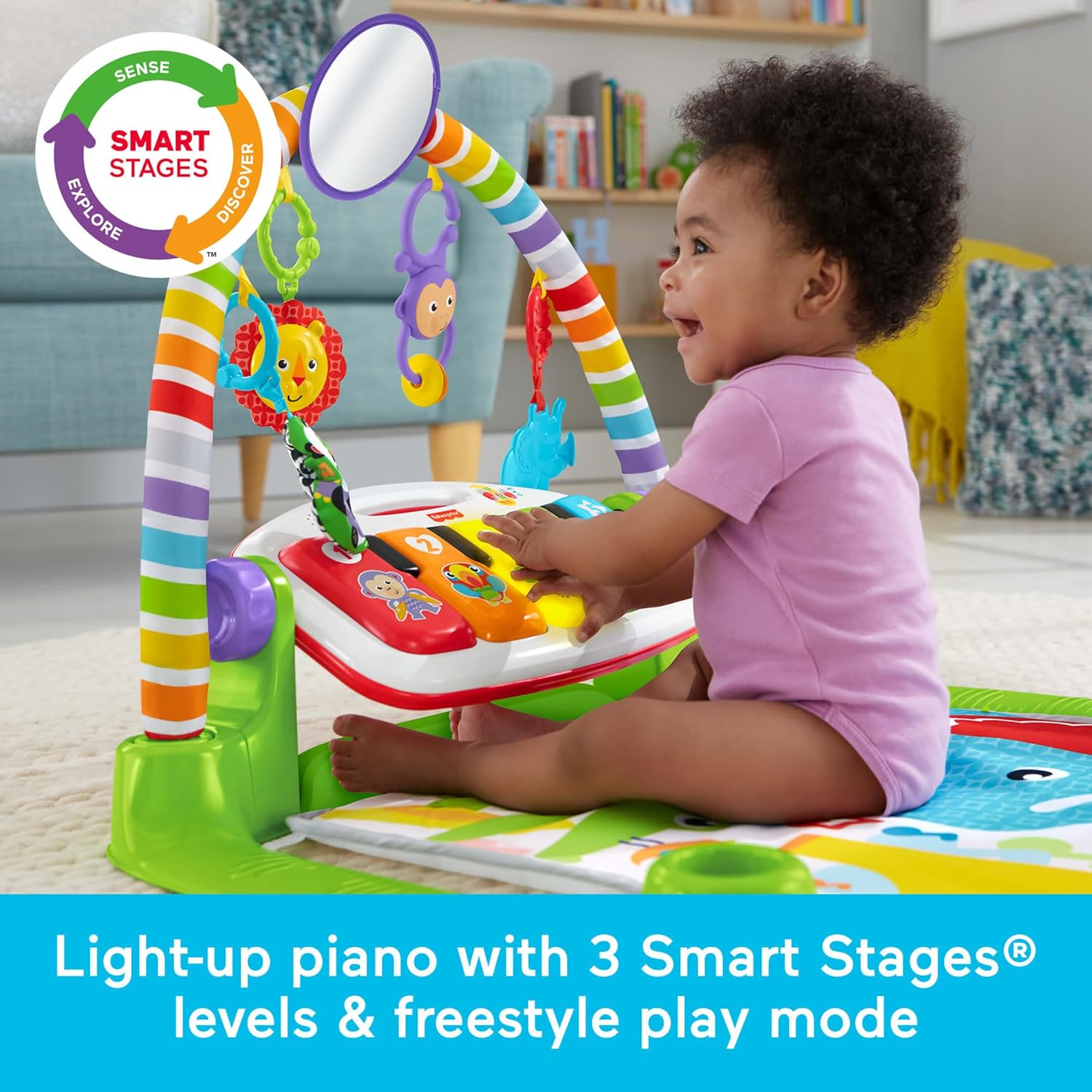 Deluxe Kick & Play Piano Gym w – Play Mat recenzja i cena
