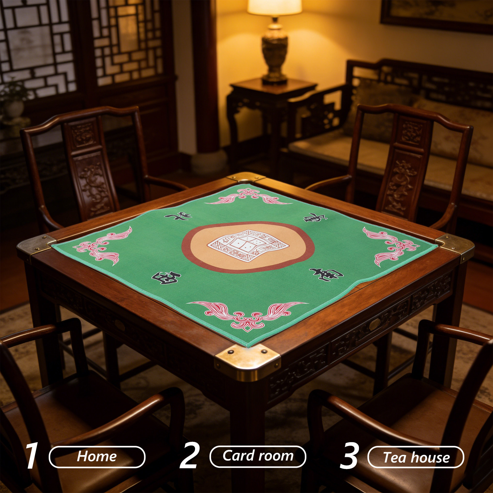80 by 140 Cm Mahjong Table Mat – Play Mat recenzja i cena