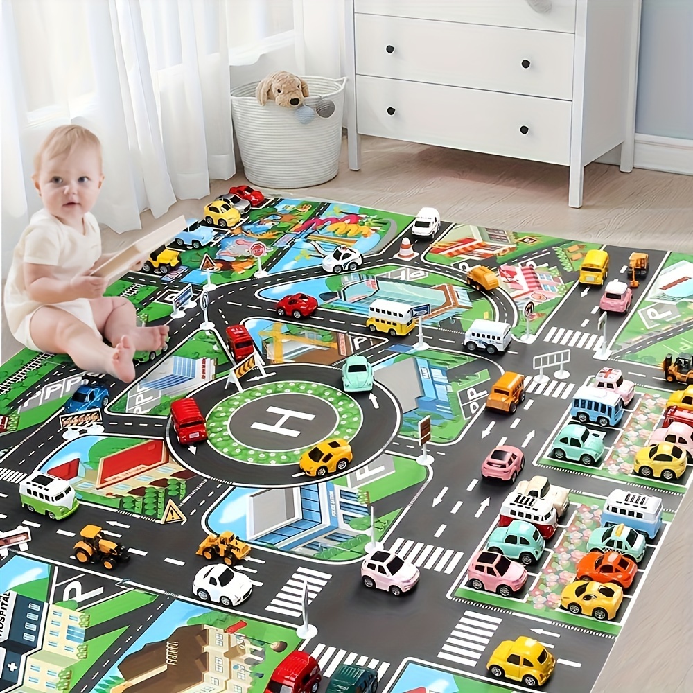 1pc, City Traffic Play Mat, La – Play Mat recenzja i cena