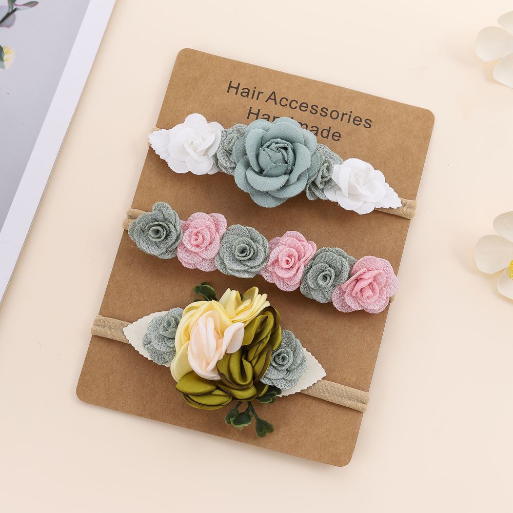 3pcs Baby Girl Headband set Cu – Baby Products Set recenzja i cena