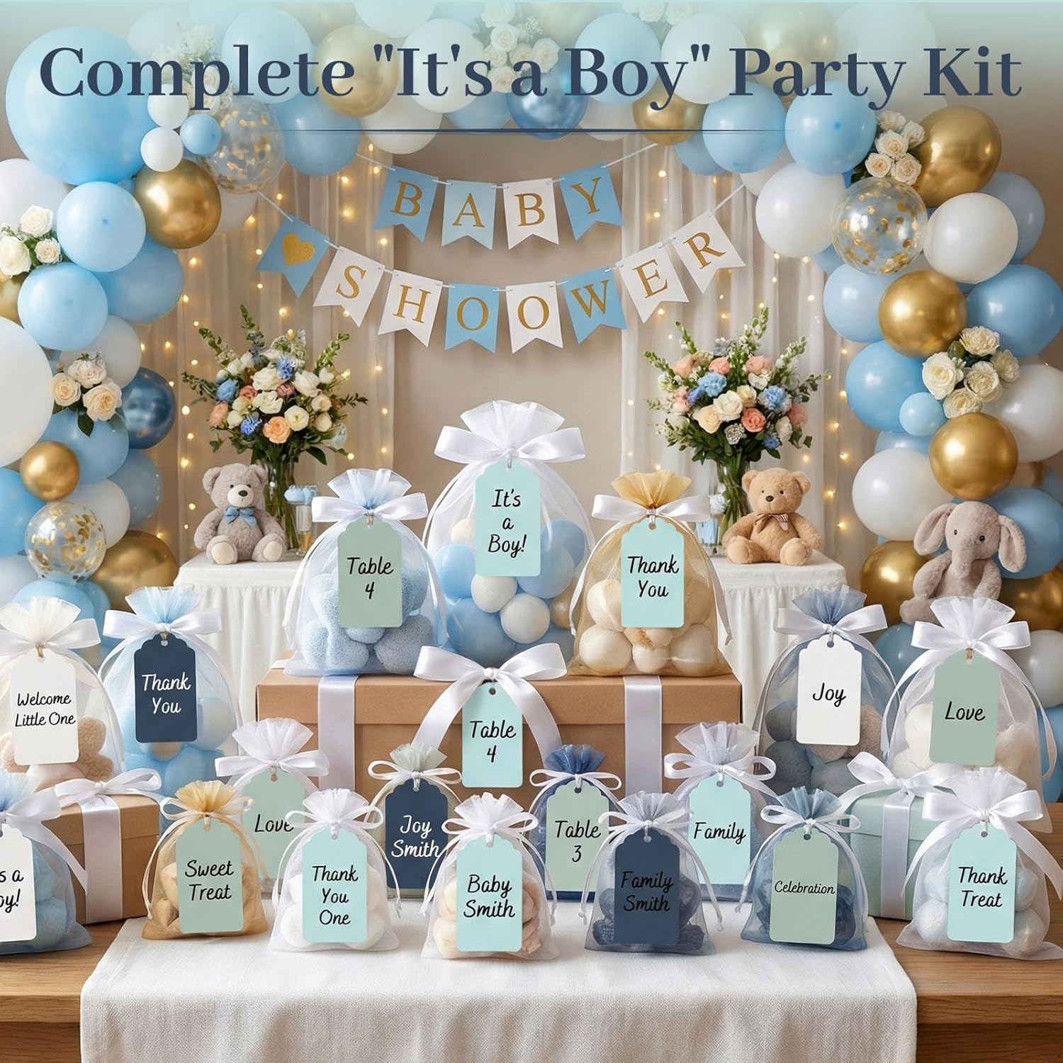 200 PCS Gift Tags with String  – Baby Products Gift recenzja i cena