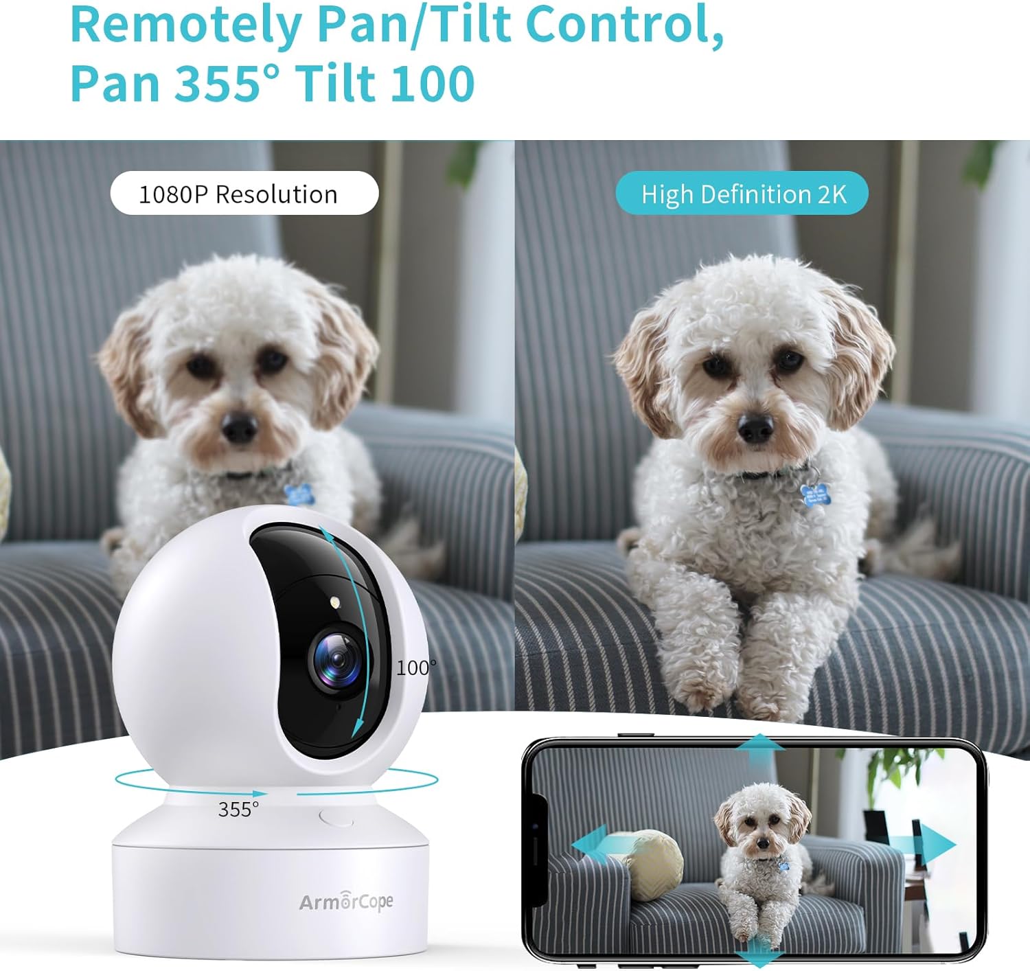 Pet Camera 2K HD Dog Camera wi – Baby Products Clicks recenzja i cena
