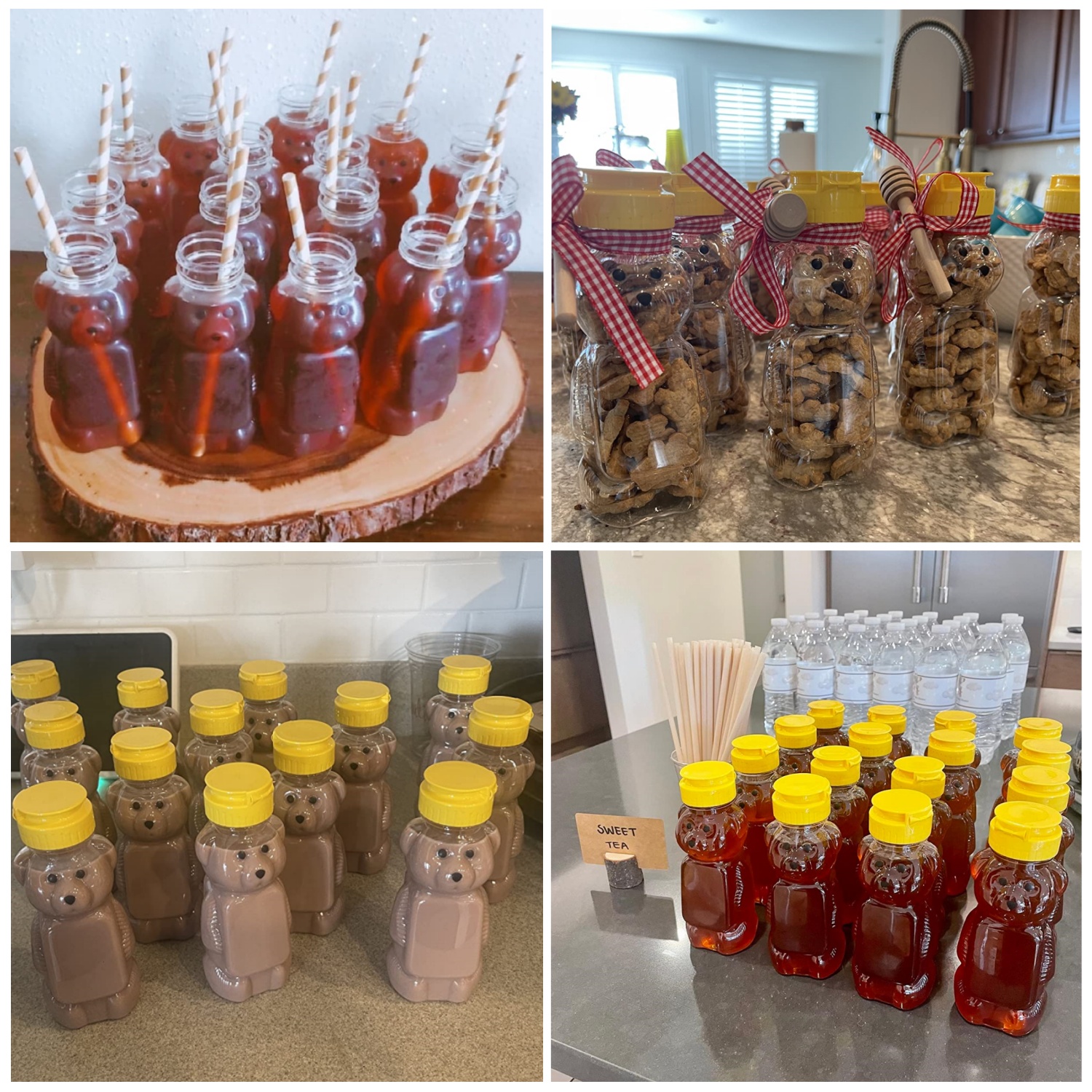 12-36pcs Plastic Bear Honey Ja – Baby Products Distributor recenzja i cena