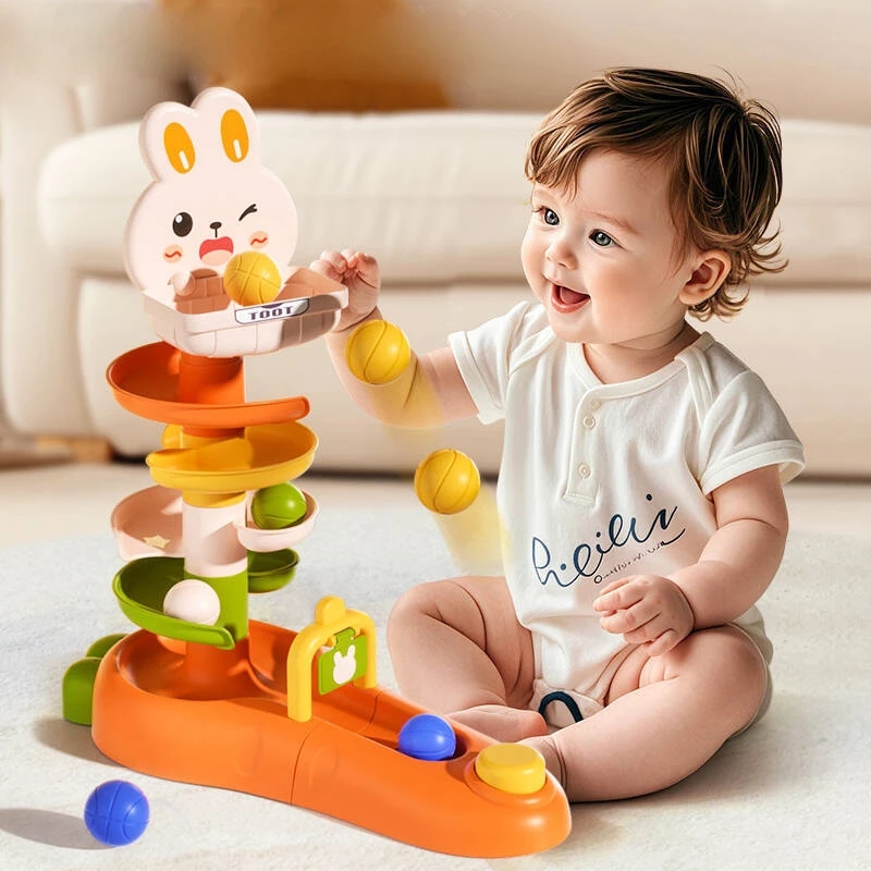Montessori Baby Ball Drop Toy  – Toddler Learning Tower recenzja i cena