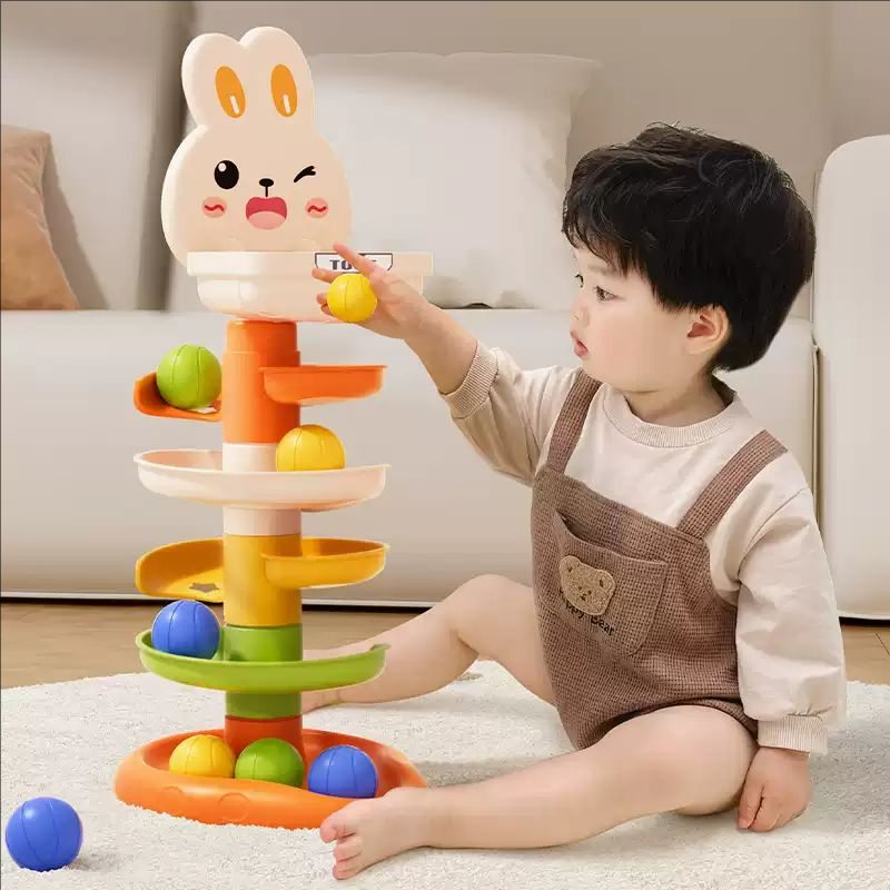 Montessori Baby Ball Drop Toy  – Toddler Learning Tower recenzja i cena