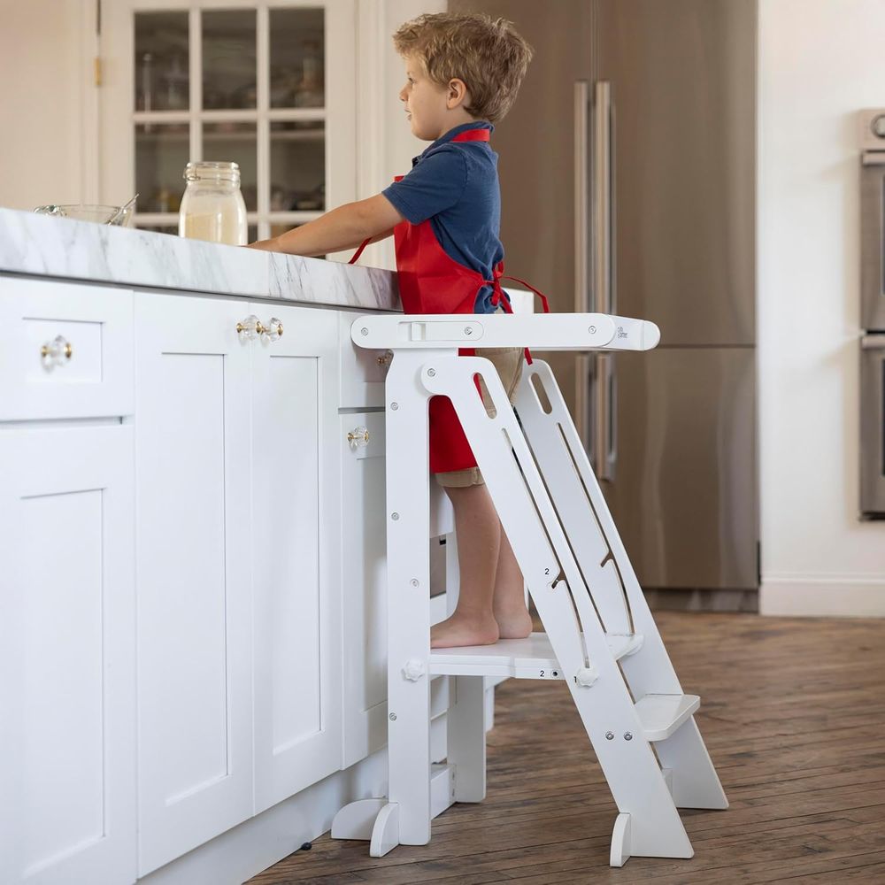 Adjustable Toddler Kitchen Sto – Toddler Learning Tower recenzja i cena