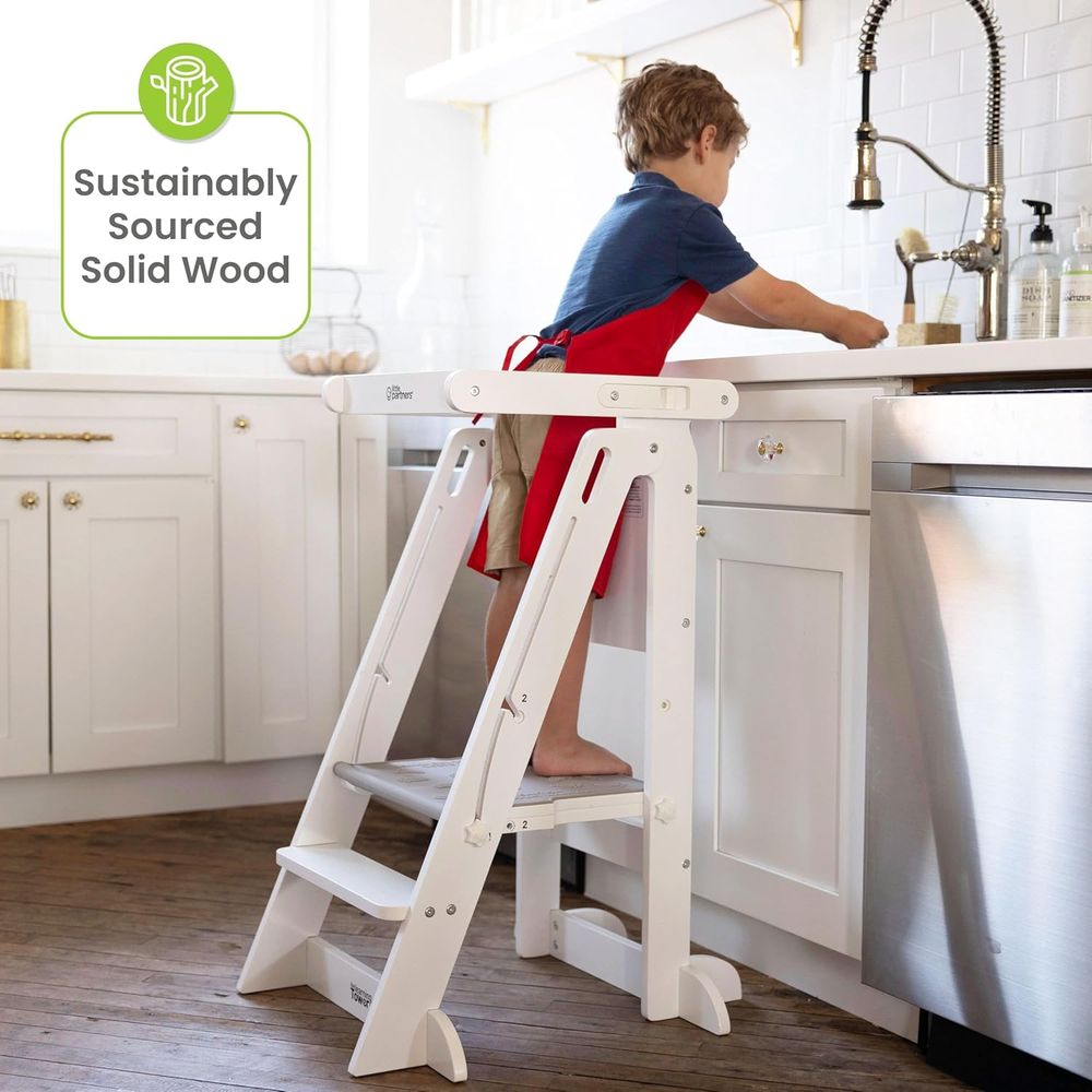 Adjustable Toddler Kitchen Sto – Toddler Learning Tower recenzja i cena
