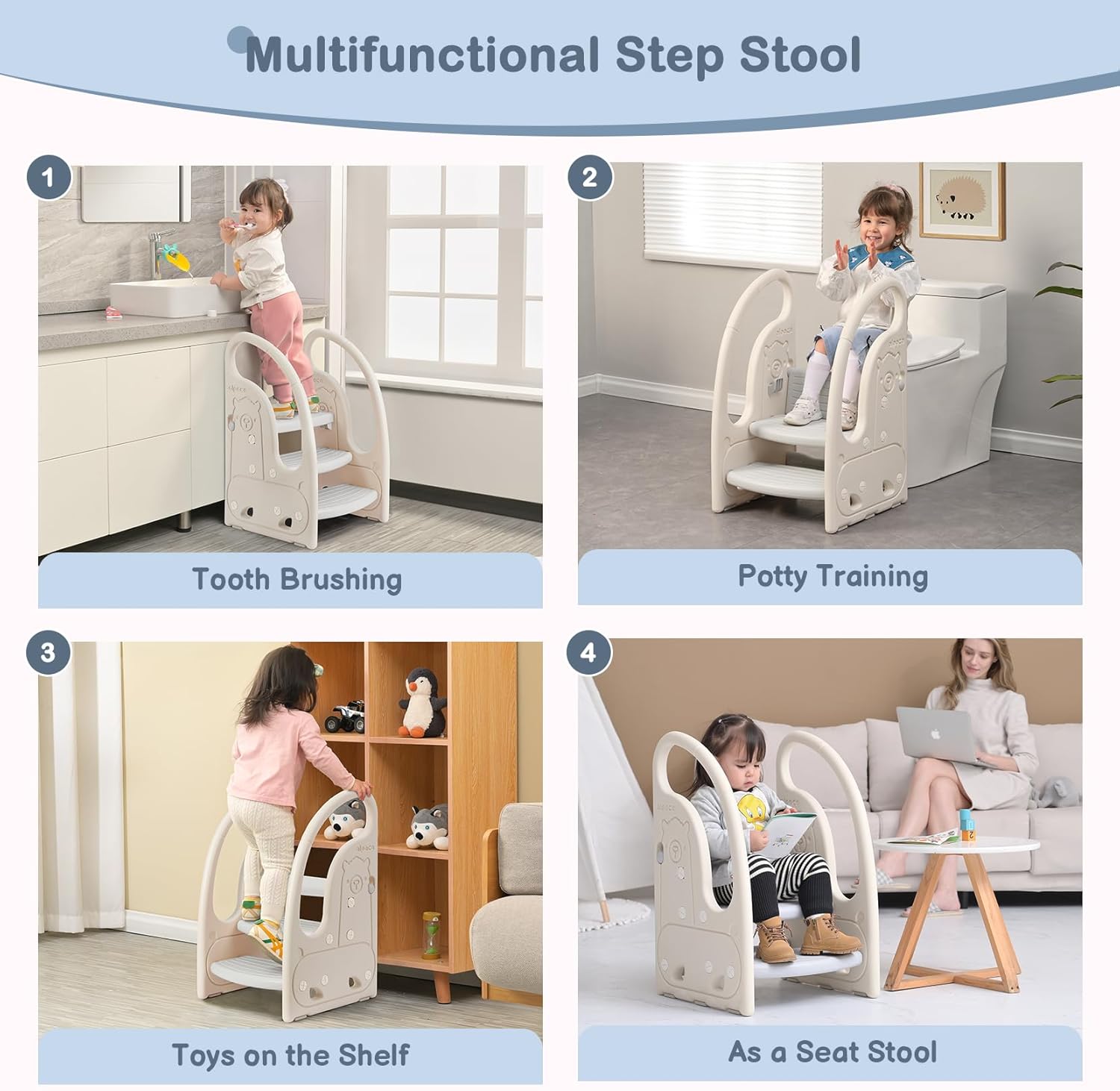 Toddler 3 Step Stool    Kids S – Toddler Learning Tower recenzja i cena