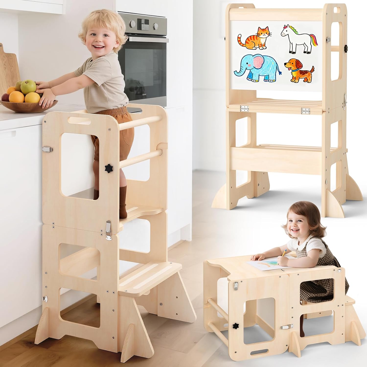 4-in-1 Toddler Kitchen Step St – Toddler Learning Tower recenzja i cena
