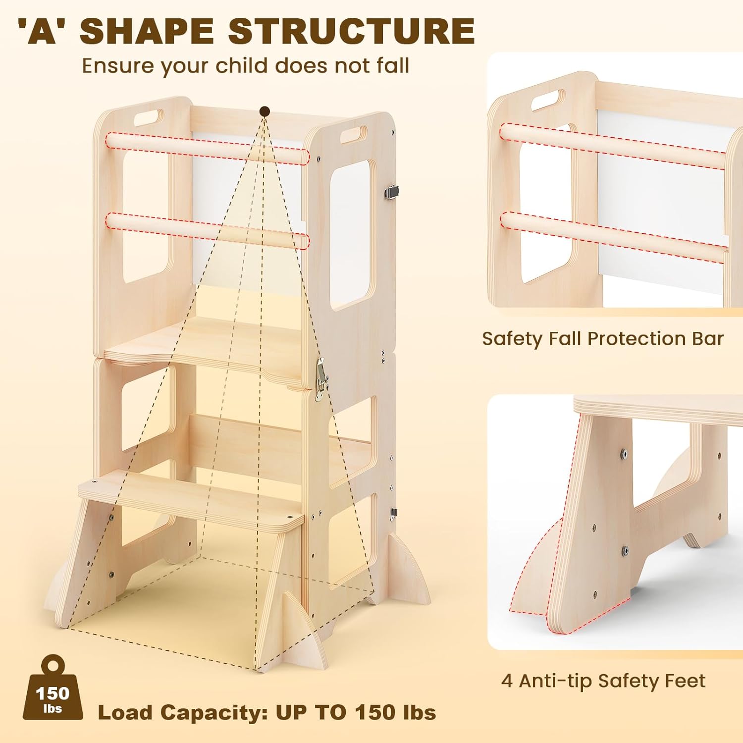 4-in-1 Toddler Kitchen Step St – Toddler Learning Tower recenzja i cena
