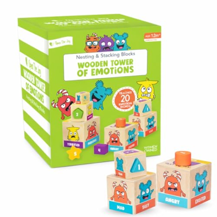 Wooden Tower of Emotions – Sta – Toddler Learning Tower recenzja i cena
