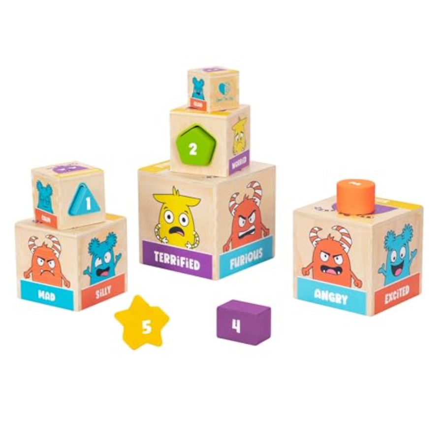Wooden Tower of Emotions – Sta – Toddler Learning Tower recenzja i cena