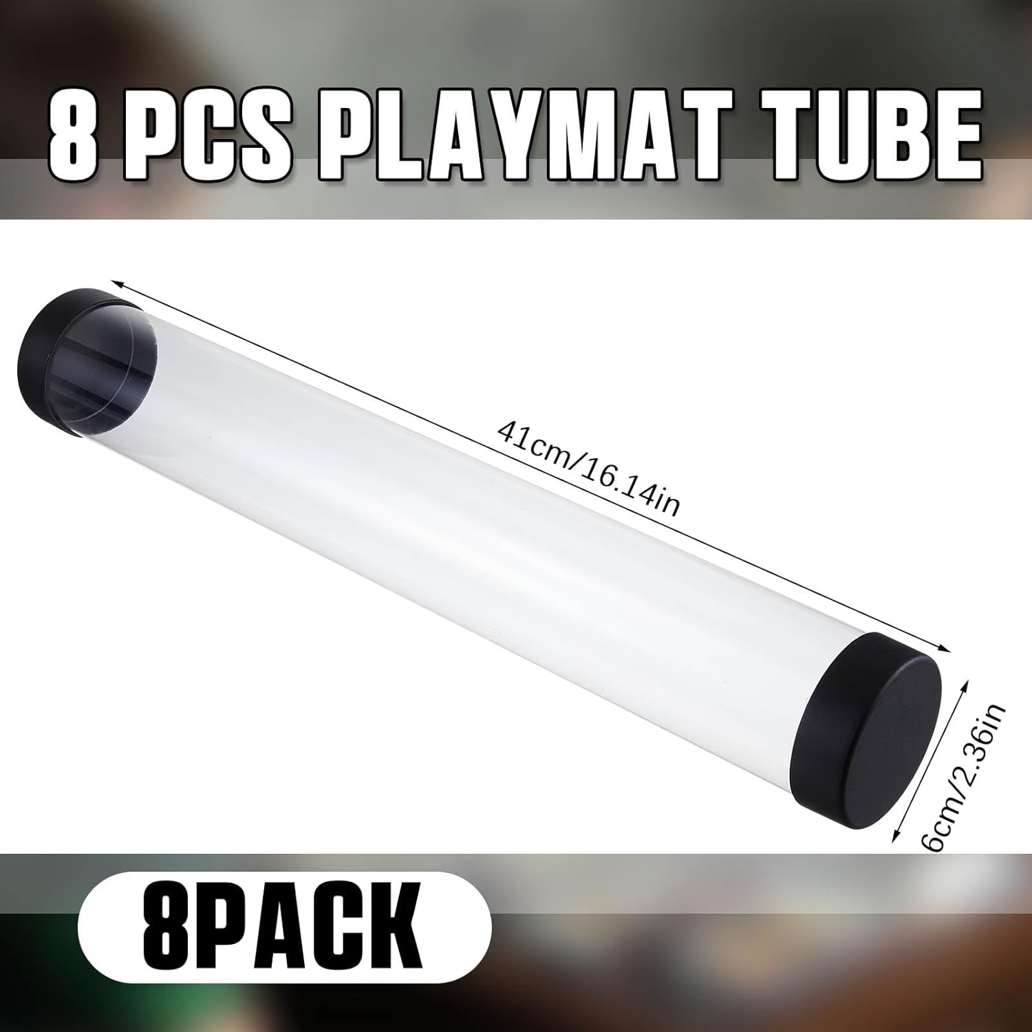 8 Pack Playmat Tubes for TCG S – Play Mat recenzja i cena