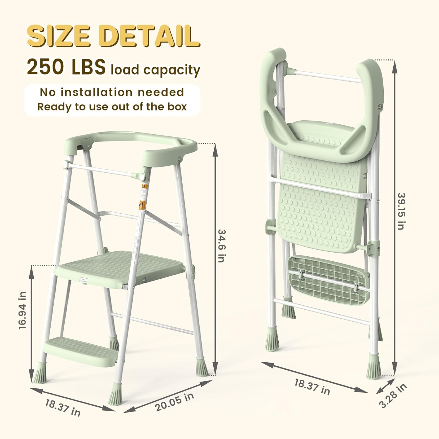 Kids Step Stool 2 Steps, Toddl – Toddler Learning Tower recenzja i cena