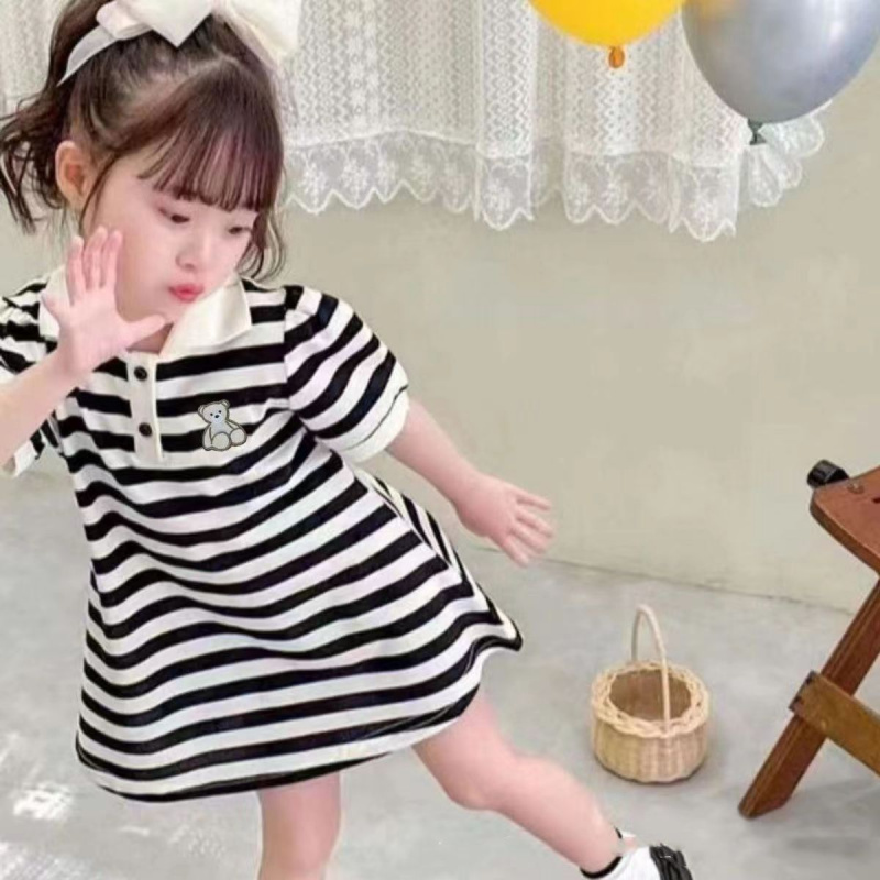 Girls' Summer Short Sleevepolo – Baby Products Online recenzja i cena