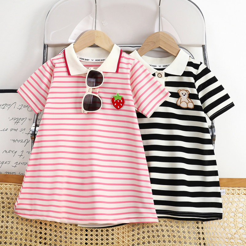 Girls' Summer Short Sleevepolo – Baby Products Online recenzja i cena